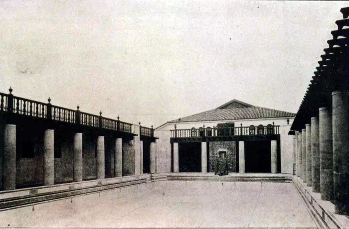 海军俱乐部附属游泳池旧照