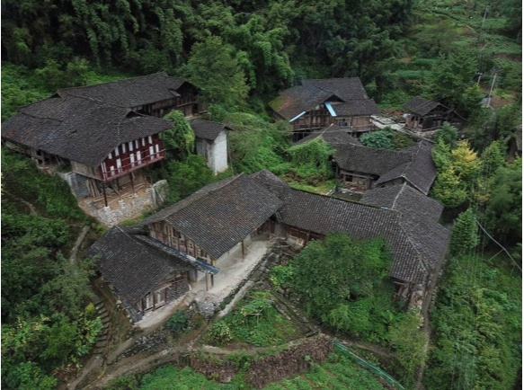 武隆区浩口乡邹家村邹家组（央广网发 重庆市住房城乡建委供图）