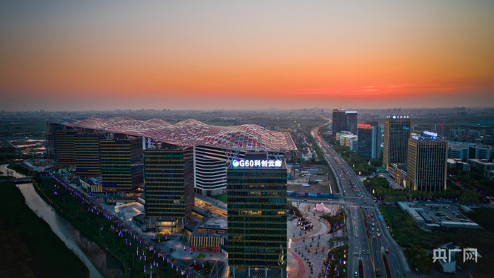 G60科创云廊（央广网发 松江区新闻办供图）