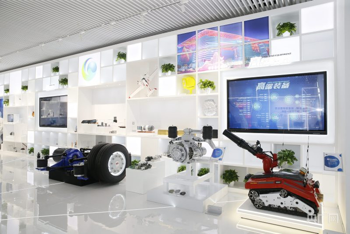 长三角G60科创走廊展示馆（央广网发 松江区新闻办供图）