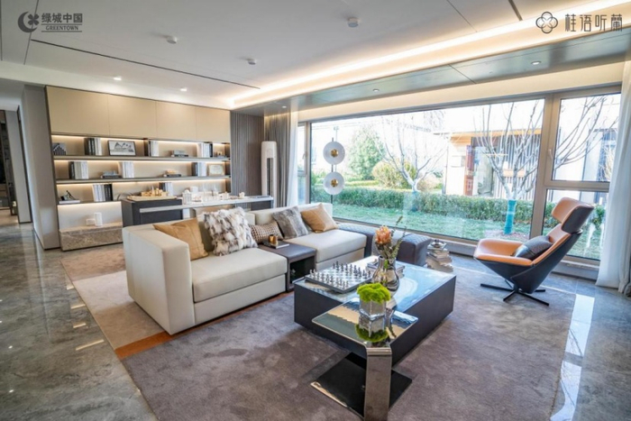 （样板间实拍图，绿城桂语听蘭供图，央广网发）