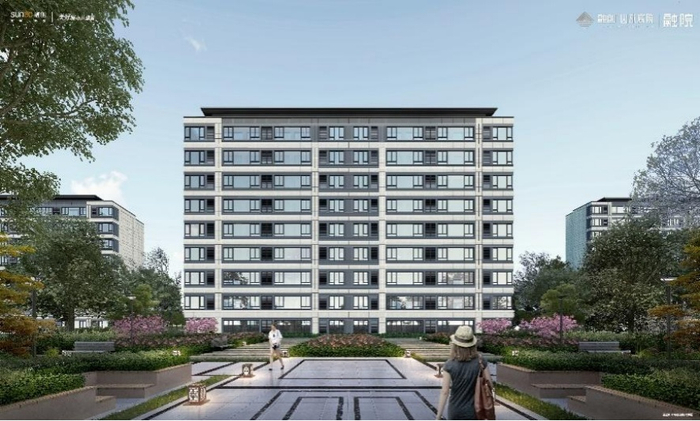 （融创山水宸院效果图，企业提供，央广网发）