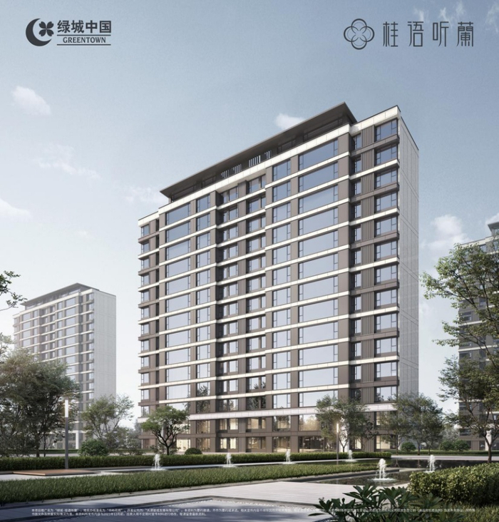 （项目效果图，绿城桂语听蘭供图，央广网发）