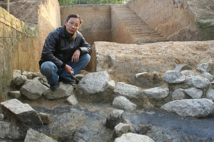 考古学家、良渚古城遗址重要发现者刘斌 本人供图