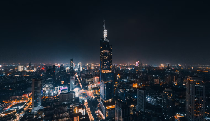 ▲南京夜景。图/unsplash