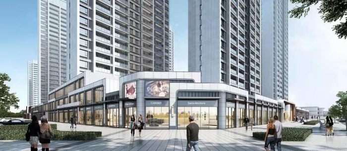 （效果图，玉环万达广场供图，央广网发）