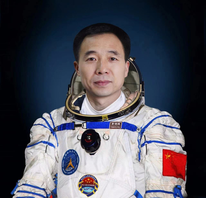 景海鹏。图源“我们的太空”官微