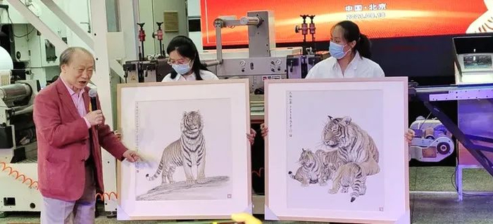 ▲按照邮票收藏规律，往往是邮票设计大师首次邮票作品，收藏空间更大。