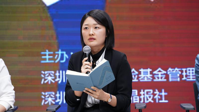 ▲华润股份有限公司人力资源部助理经理赖玮芬