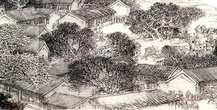    图为《京门九衢图》分段画卷——宣武门篇鉴赏（企业供图，央广网发）