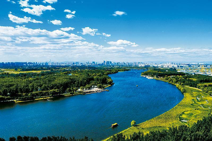 图为京杭大运河——北京段（企业供图，央广网发）