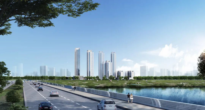 深业松湖云城效果示意图