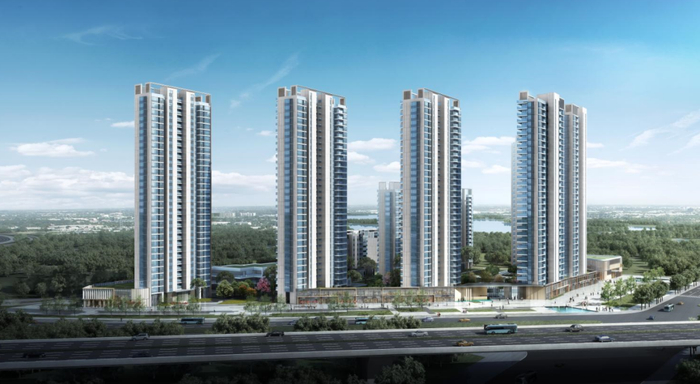 深业松湖云城效果示意图