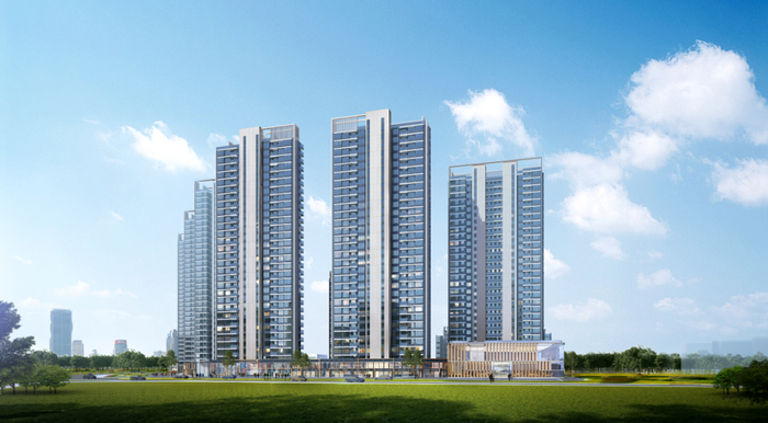 深业松湖云城效果示意图