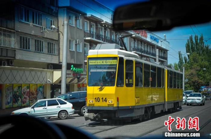 哈萨克斯坦东南部城市阿拉木图。中新社记者 刘新 摄