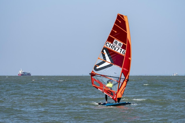 海口国家帆船基地 央广网发 秀英区旅文局 供图