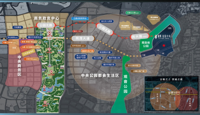 轨道交通示意图 仅供参考（央广网发 旭辉供图）