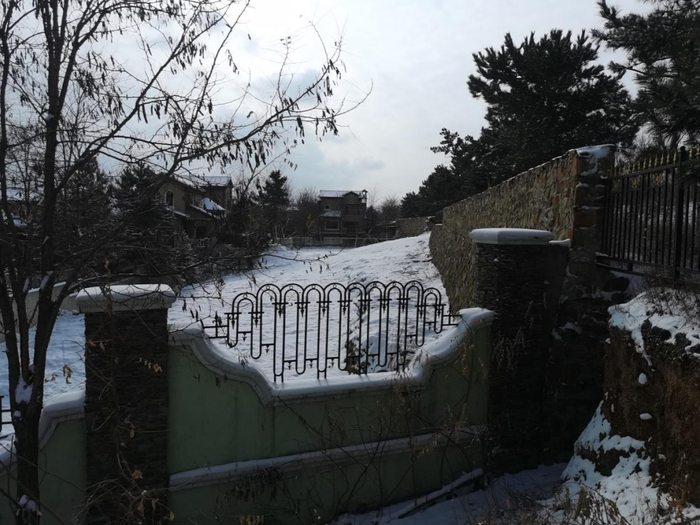 小镇内多栋别墅已被拆除。王迎超/摄