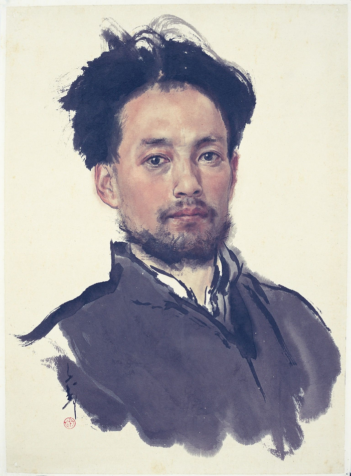 《子武自画像》（20世纪70年代作）