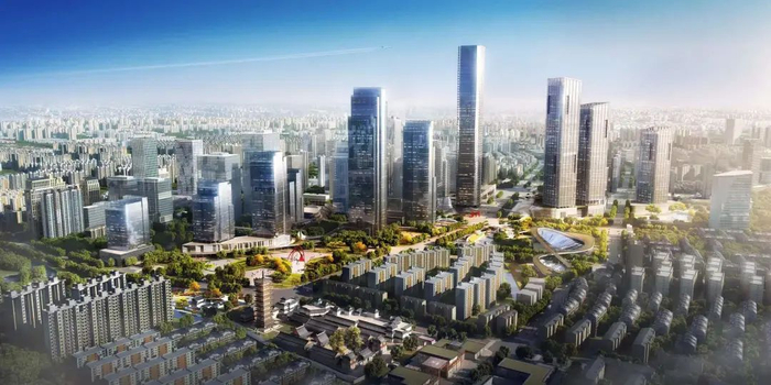 真如城市副中心核心区效果图