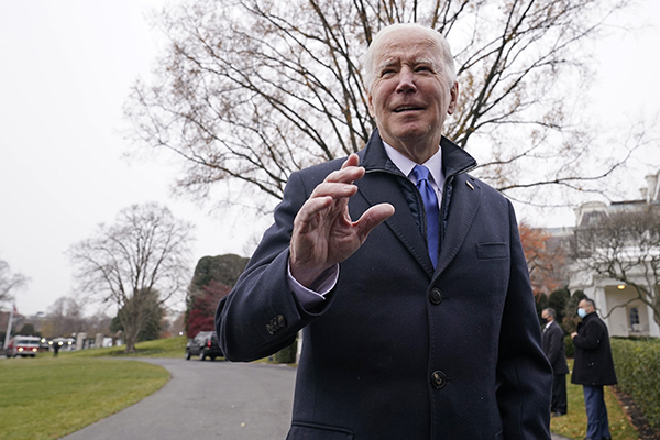 美国总统拜登。人民视觉&nbsp; 资料图