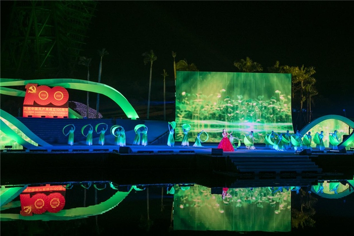 彩排现场（央广网发 郑肖君摄）