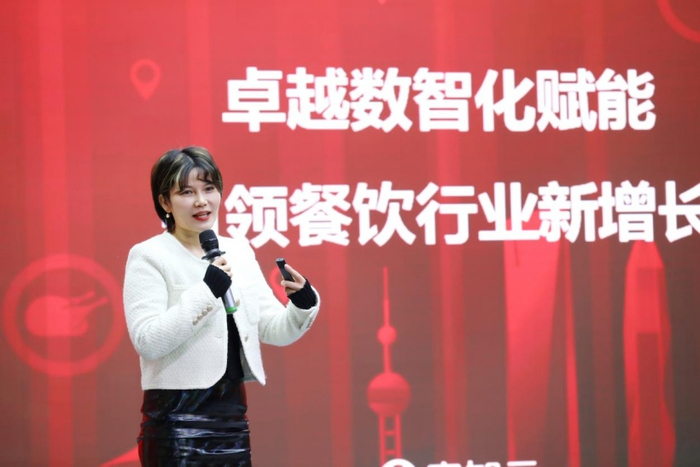 阿里本地生活高级品牌营销专家、客如云市场总监夏玉媛（企业供图   央广网发）