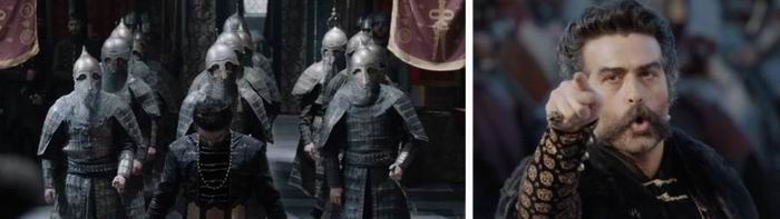 谢里姆在内战后逼宫的场景