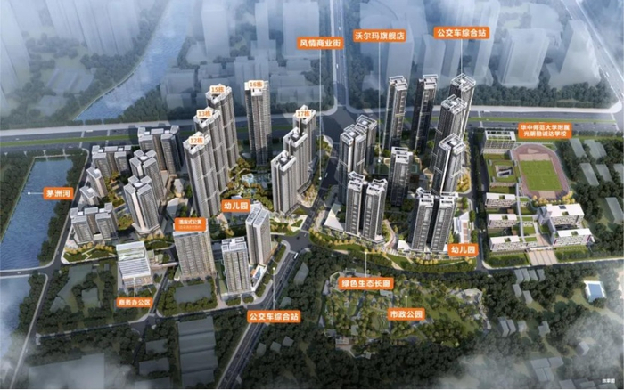 （项目鸟瞰图，企业供图，央广网发）