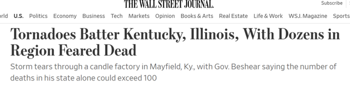 《华尔街日报》报道截图