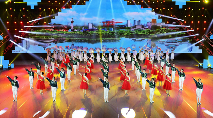 ▲展演现场。受访者供图