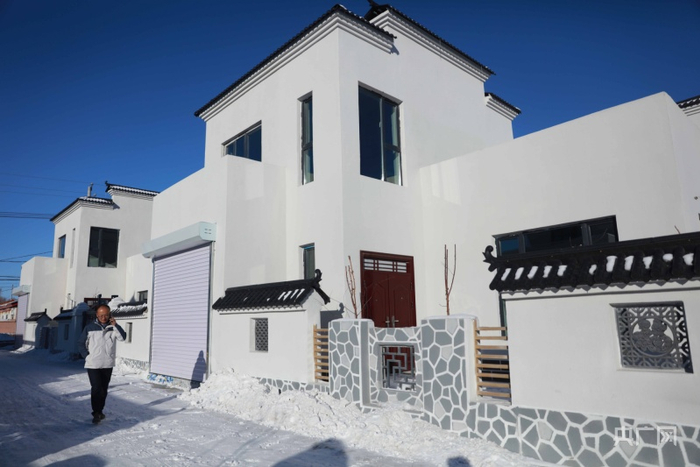 独门独院的农家小屋。刘新海 摄 央广网发