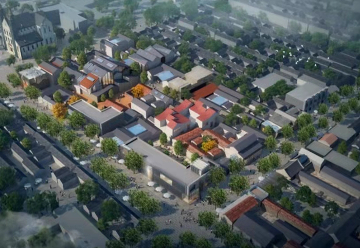 长辛店老镇有机更新效果图