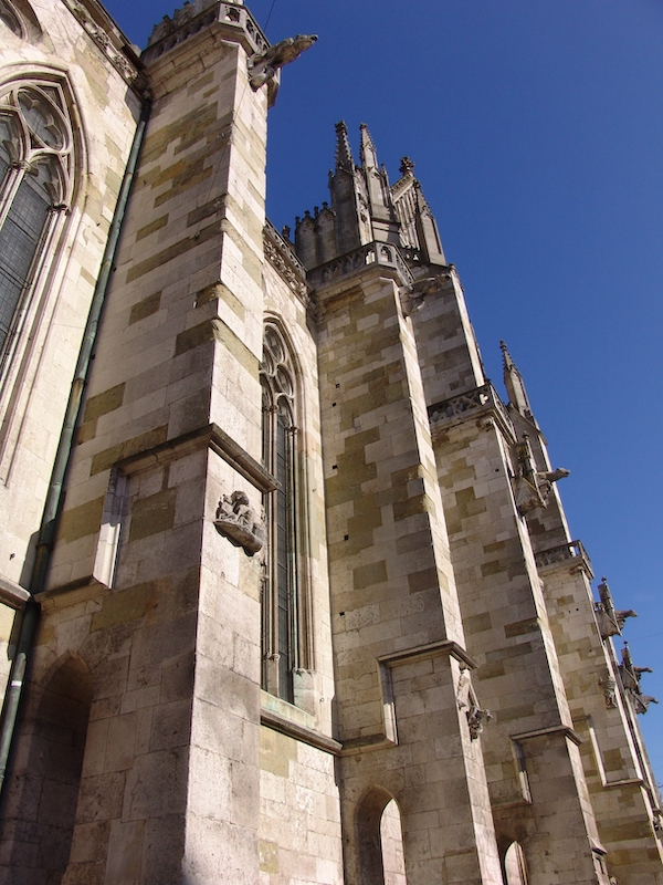 德国雷根斯堡主教堂外墙扶垛 1273-1538， 摄影 马宁