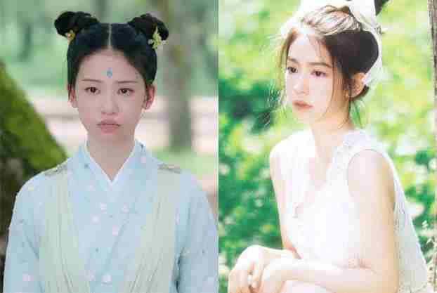 17岁拍《琉璃》,如今美到认不出,《琉璃》戏外差别大的还有他们|欢瑞|玉儿|刘梦芮|周迅|少女_新浪新闻