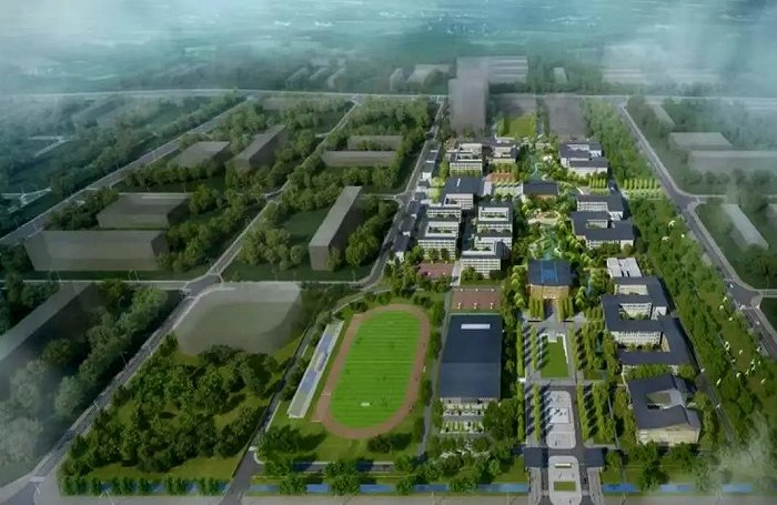 成都纺专效果图