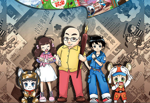 ▲《童话大王》里的卡通人物。图/郑渊洁微博