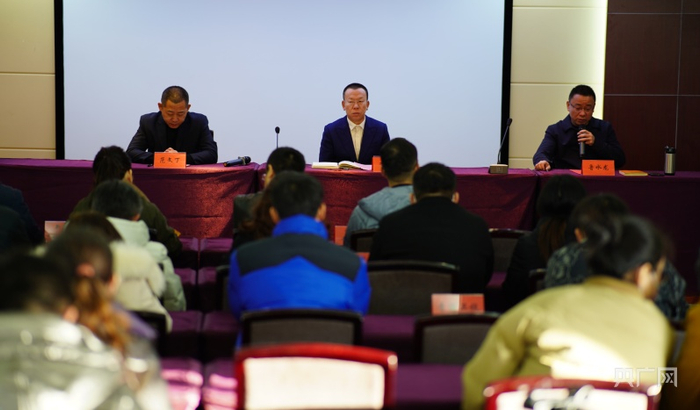 交流会现场（央广网记者张海东摄）