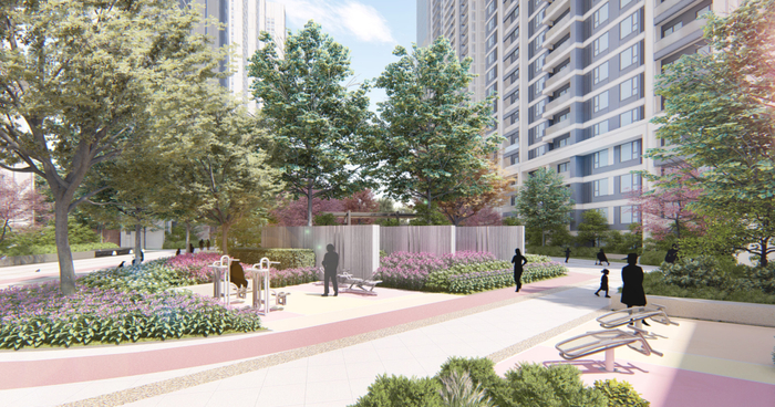 项目园林效果图