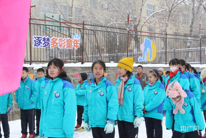 冰雪嘉年华开冰仪式现场。张为 摄 央广网发