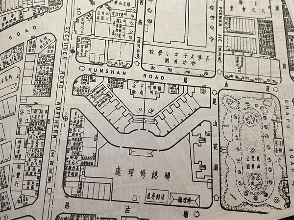 昆山公园附近的地图（图片来自网络）