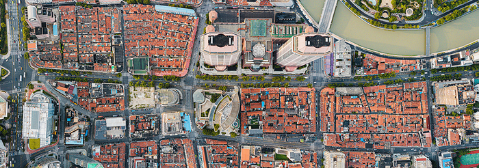 北京东路街区航拍图 © 同济大学北京东路街区城市研究团队  王宇轩