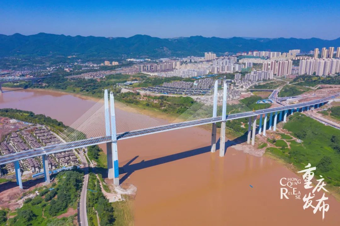 蔡家嘉陵江大桥 邹乐 摄