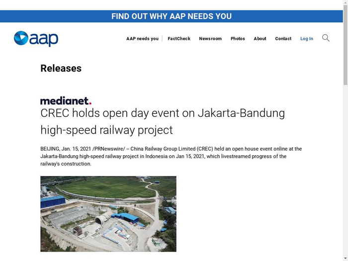 ▲澳大利亚美联社报道