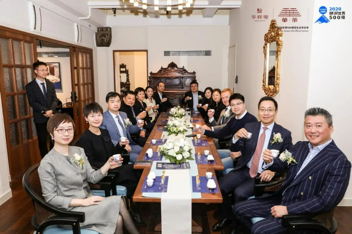 ▲华茶金罐G500·国缤茶新品