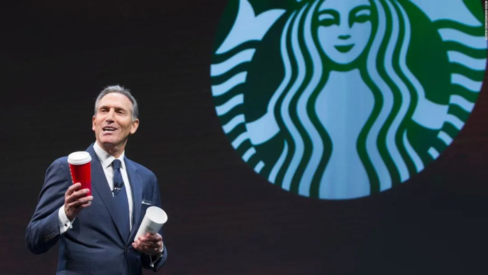 ▲ 美国星巴克公司董事会名誉主席霍华德·舒尔茨近期致信习近平主席，祝贺中国即将全面建成小康社会，表达其对中国人民和中华文化的敬意。