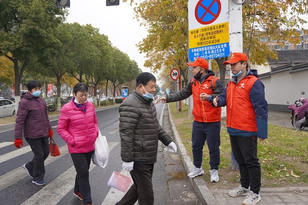 志愿服务（央广网发 通讯员供图）