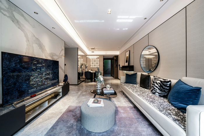 98㎡样板房客厅