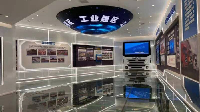 博物馆展厅（央广网发 重汽博物馆供图）