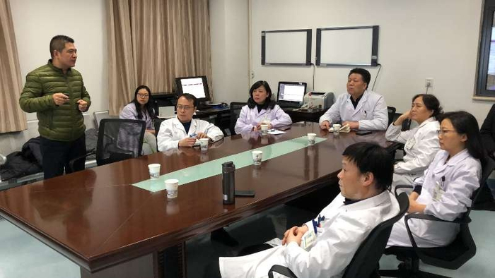 针对疑难乳腺癌病例多学科讨论（央广网发 受访者 供图）